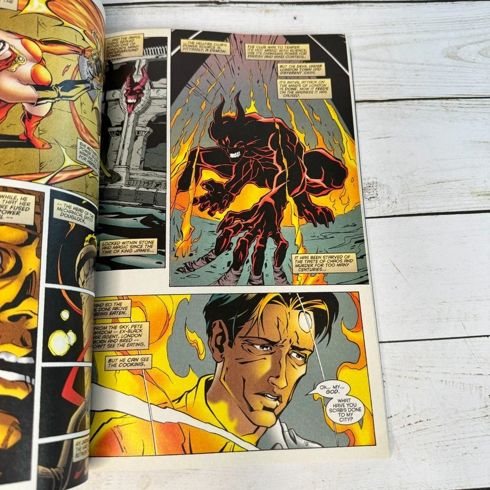 Excalibur Visionaries Warren Ellis Vol 3 Science Fiction Superhero Comic Book‎
